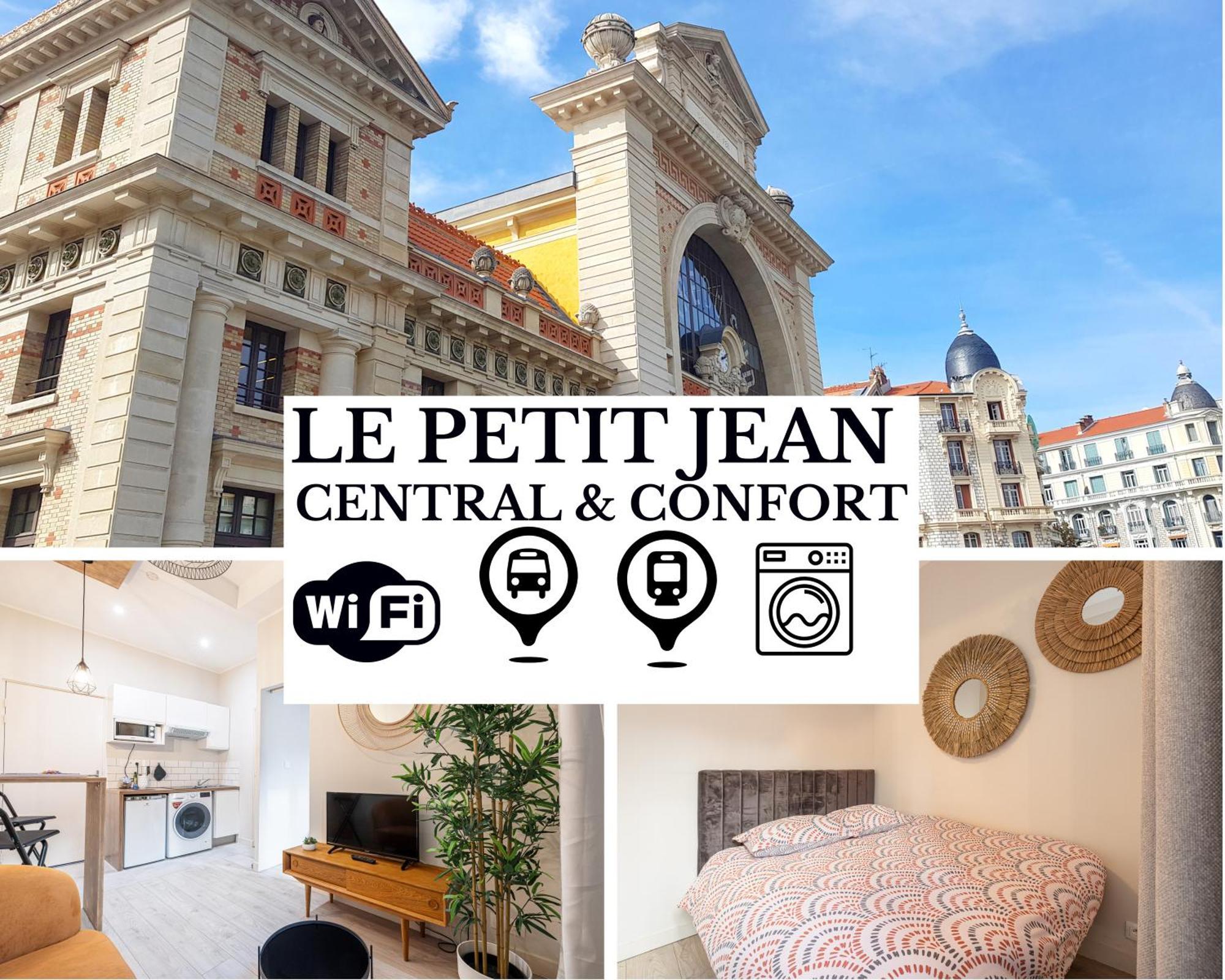 Le Petit Jean- Central Pres Gare Et Tram - Supermarches - Wifi - Nizza Exterior foto